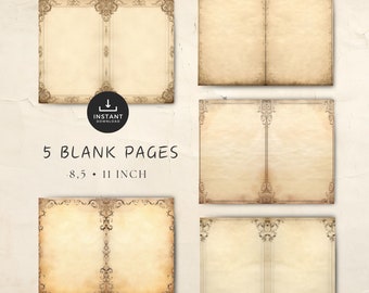 ジャンクジャーナル ジャンク ジャーナル ランドスケープ ベース テンプレート vol3、US