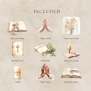 Bible Clipart Watercolor