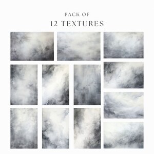 Shades of Grey Watercolor Texture, JPG Clipart Background Watercolor ...