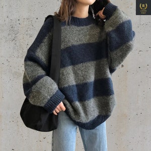Striped 2025 sweater aesthetic