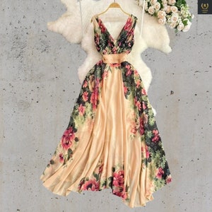 Floral formal gowns clearance