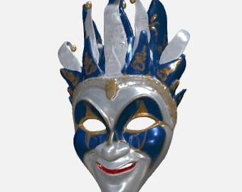 Boris Brejcha Mask Venemask Venetian Mask Joker Mask Rare STL File 3D Print