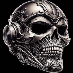 Chooper Motocycle Mask Skull Mask Hell Or Ride Hero Mask Fan Art Costplay 3D Print STL File