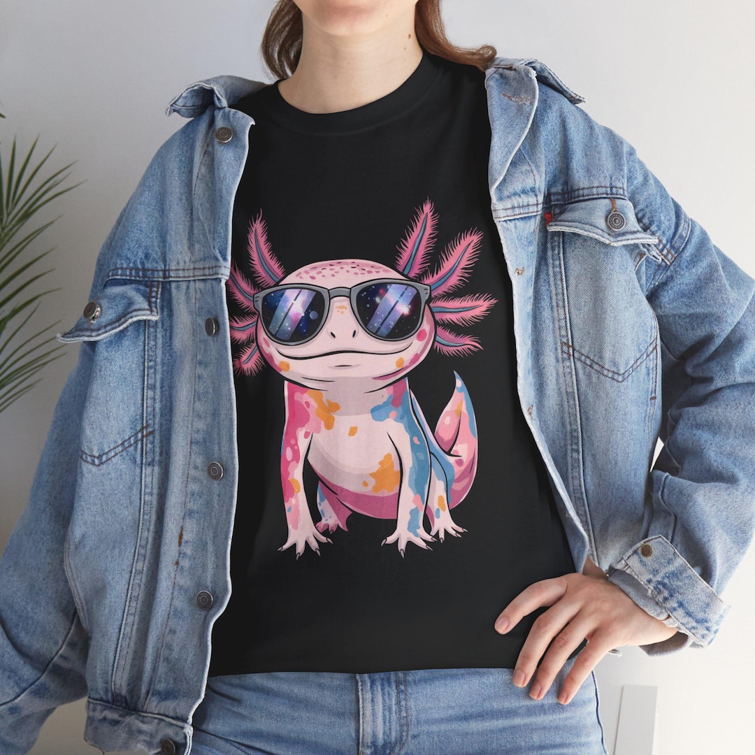 Axolotl Kawaii Just A Girl Who Loves Axolotls T-Shirt,Maroon Color,size