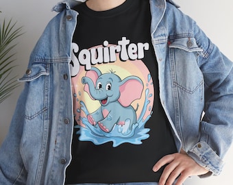 Gênant T-shirt, ongepast T-shirt, shirt voor volwassen humor, shirt voor grappen, gênante squirter grappige ongepaste hilarische humor