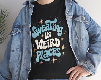 Gênant T-shirt, ongepast T-shirt, shirt voor volwassen humor, shirt voor grappen, gênant shirt grappig ongepast zweten volwassen humor