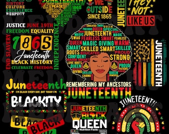 Juneteenth Bundle PNG, Juneteenth 1865 Png, They Not Like Us Png, Emancipation Day Png, Juneteenth Shirt Png, Black Freedom Sublimation