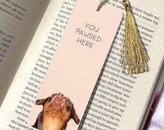 Funny Dachshund Face Bookmark