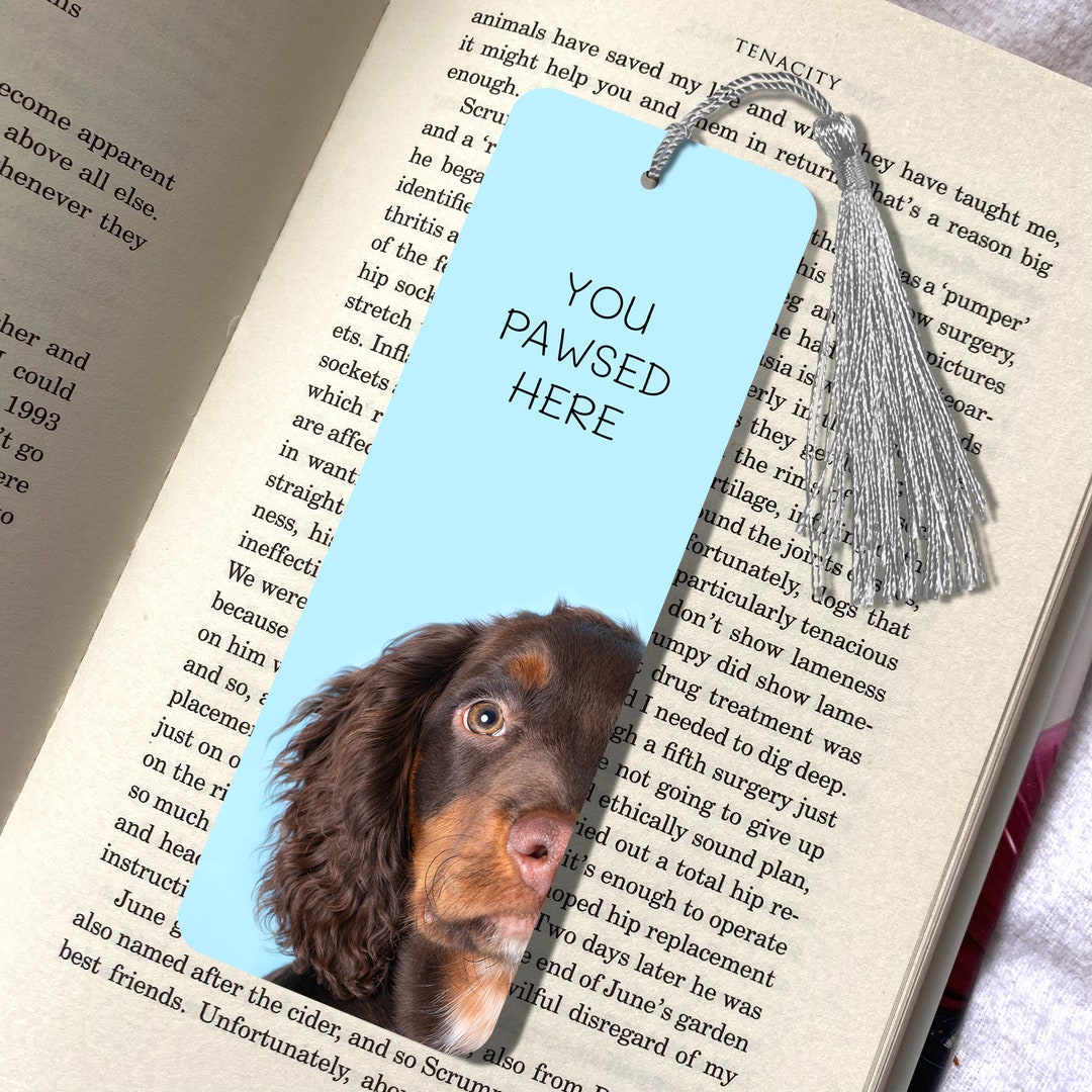 Cocker Spaniel Puppy Dog Bookmark - Etsy