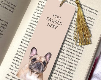 French Bulldog Frenchie Dog Bookmark