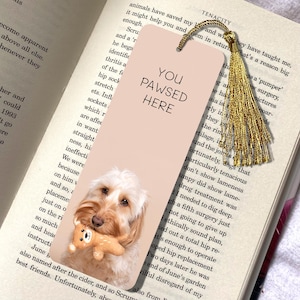 Cockapoo with Teddy Bookmark