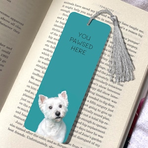 West Highland Terrier Dog Bookmark