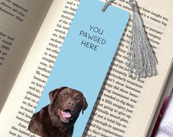 Choklad Labrador Hund Bokmärke