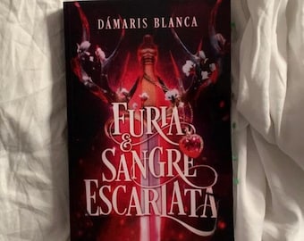 Mini box Libro "Furia y Sangre Escarlata" + merch exclusivo