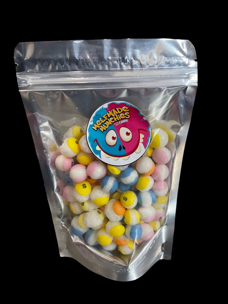 Rainbow Rounds Freeze Dried Candy Gefriergetrocknete Süßigkeiten zdjęcie 2