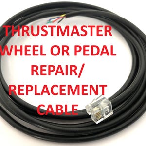 Thrustmaster repair replacement - pedal to wheel cable