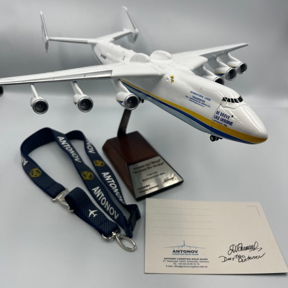 Antonov An-225 Mriya Model – 1:200 Scale, Handmade Resin Aircraft