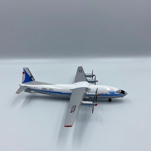 Aircraft model 1:200 Antonov 10 Aeroflot (Blue livery) CCCP-11174 "Nord Reindeer", CCCP-11157, Aviation gift, Propellers, Aviation