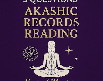 3 Questions Akashic Records Reading – Channeled Soul Guidance