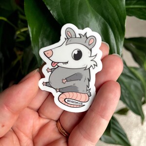 Cutie Opossum Sticker Decal