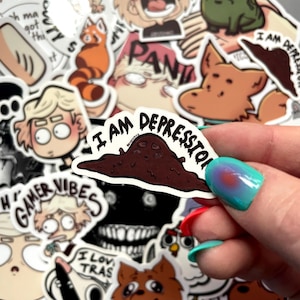 I am depression - Sticker Decal