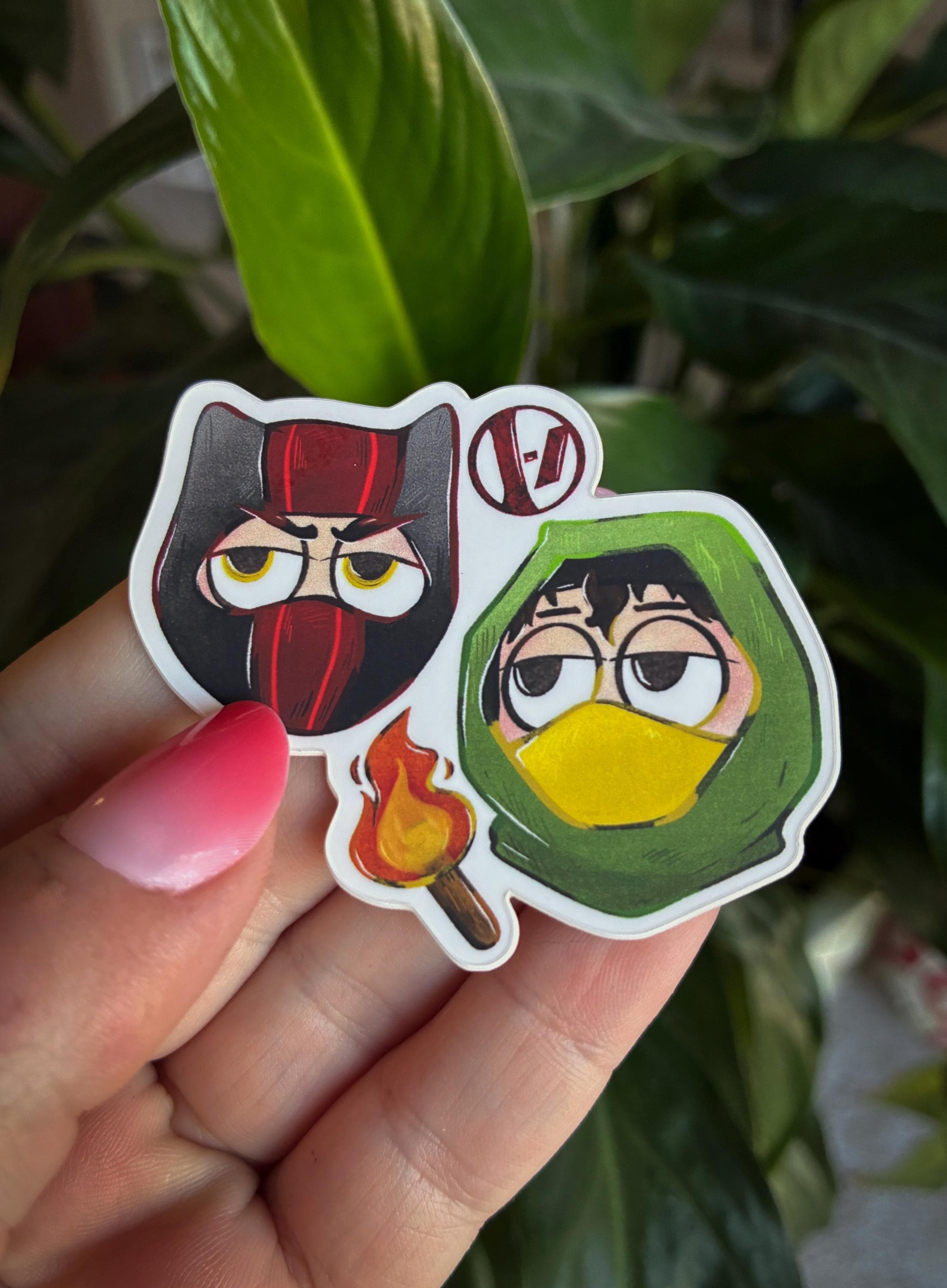 Clancy & Torchbearer - Twenty One Pilots - Sticker - Tyler / Josh ...