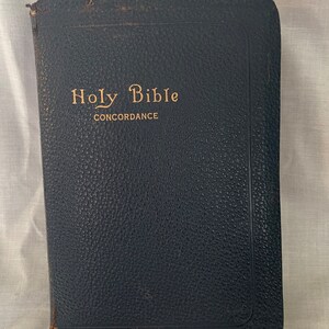 Holy Bible Concordance Red Letter Edition
