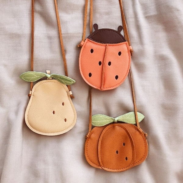 Adorable Kids Bag, Ladybird, Pear, Pumpkin, Accessory, Toddler, Outfit