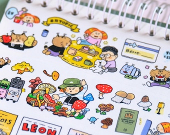 Camping Trip Washi Tape: Kawaii Planner washi, eager to try. V35