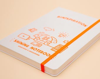 Shining B6 Hardcover Notebook: RiN! Studio Original