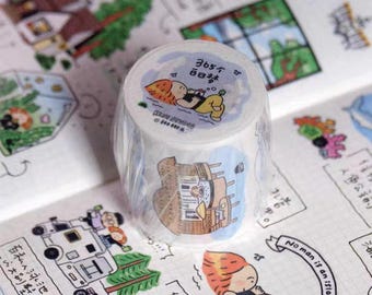 Dream House Washi Tape: Cabin, Beach, Farmland BuJo Stickers