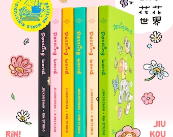 A7 Hardcover Pocket Notebook, Sketch book for Stamps and Journal by RiN!Studio