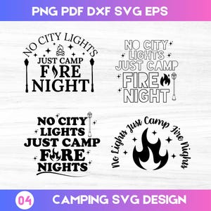 Camping SVG-bundel, Camping Svg, Camper Svg, Camp Life Svg, Camping Sign Svg, Retro Svg, Adventure Svg, Campfire Svg, Camping gesneden bestanden