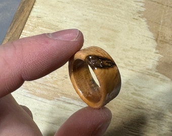 maple ring, wooden ring, thin/sleek wooden ring, engagement ring, wedding ring, promise ring