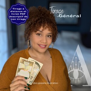 Tirage de tarot et divinations "Général" – Guidance Personnalisée à Distance + Livret PDF Explicatif