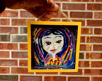 Coraline Painting: Original Character Art