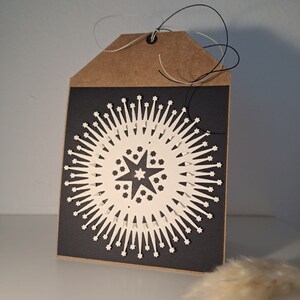 Weihnachtskarte | Grußkarte Weihnachten | weihnachtliche Karte |Weihnachtskarte Stern | handgemachte Karte zu Weihnachten *personalisiert*