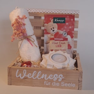 Wellnesspaket Wellnessgeschenk Gutschein Wellnesstag Geschenk Valentinstag Geschenk Wellnessurlaub Wellnessbox Bild 1