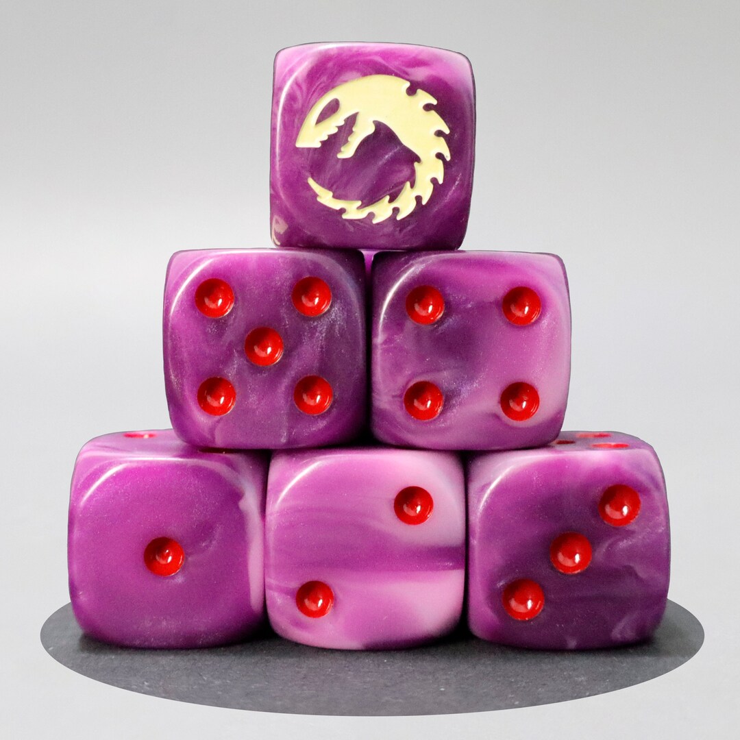 D6 Dice Alien Army, Hive Aliens, Tyra Dice Nids, Nids Dice, Tyrant