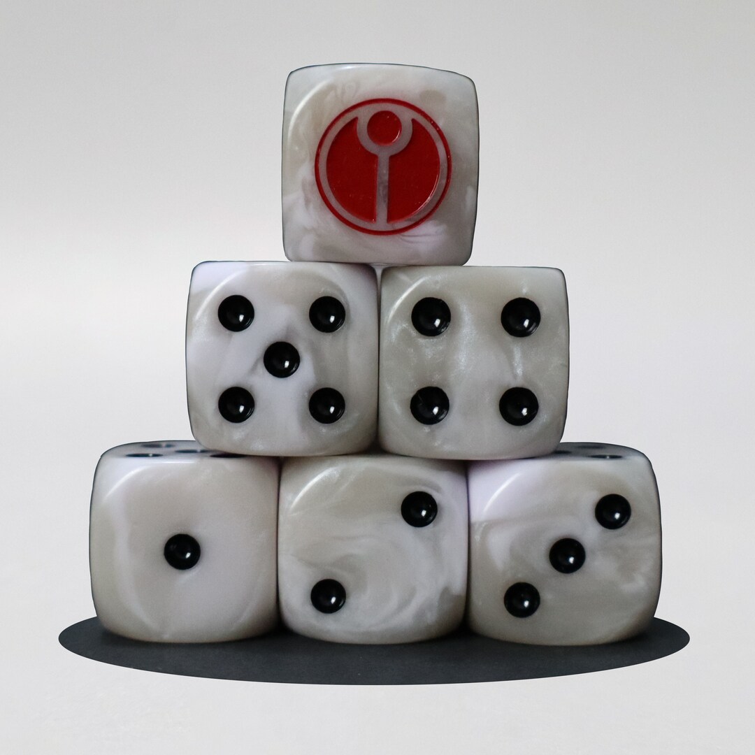 D6 Dice Blue Alien Army , T' Dice Au, War Suit Aliens Dice, Table Top