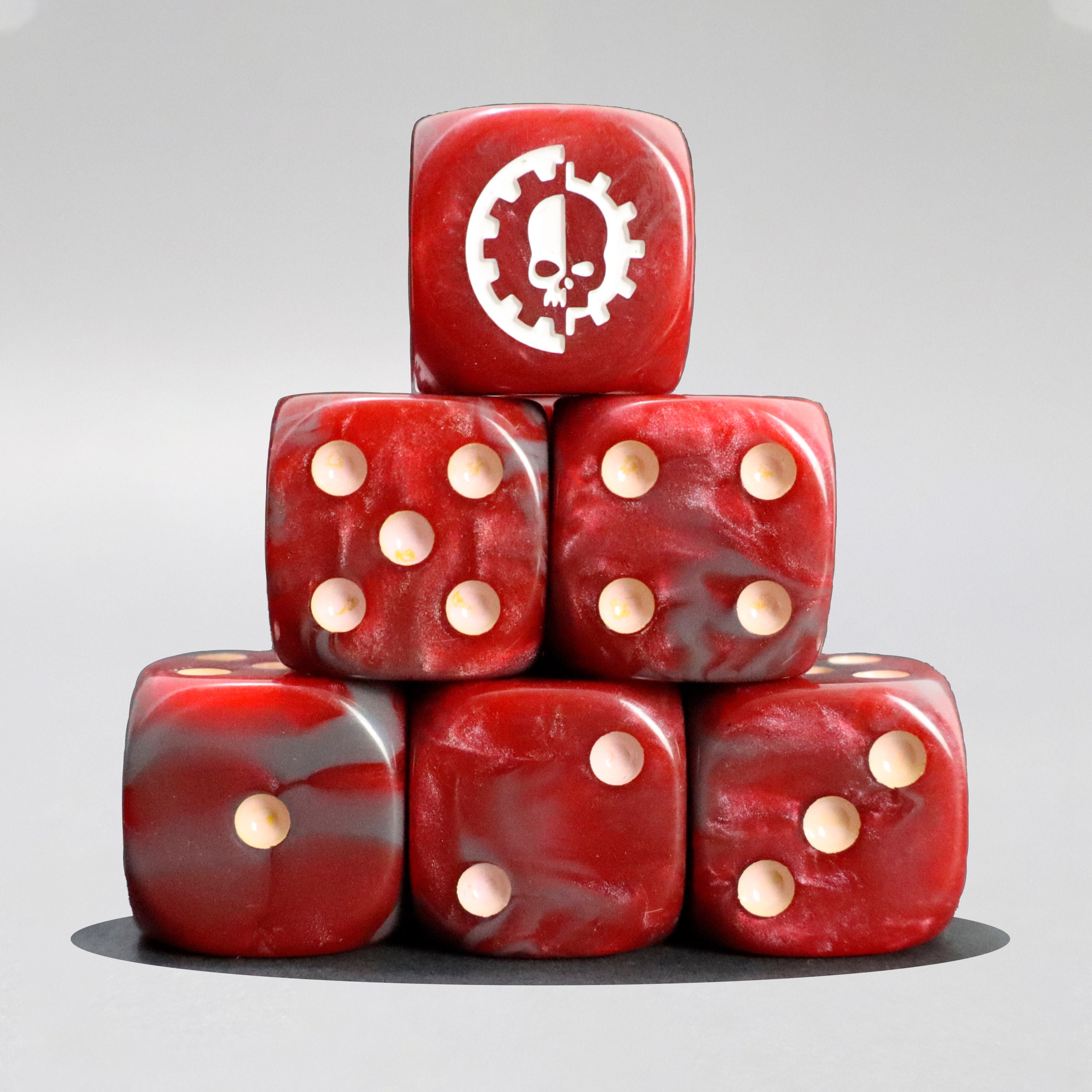 D6 Dice Army, Humans, Admech Dice, Adeptus Dice Mechanicus, Table Top Dice