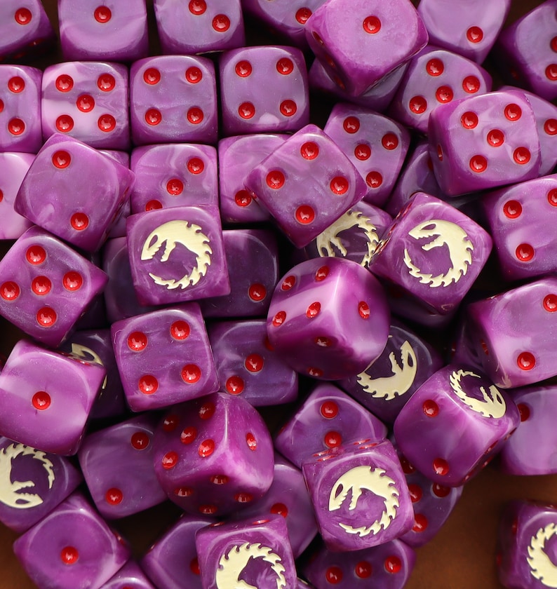D6 Dice Alien Army, Hive Aliens, Tyra Dice Nids, Nids Dice, Tyrant