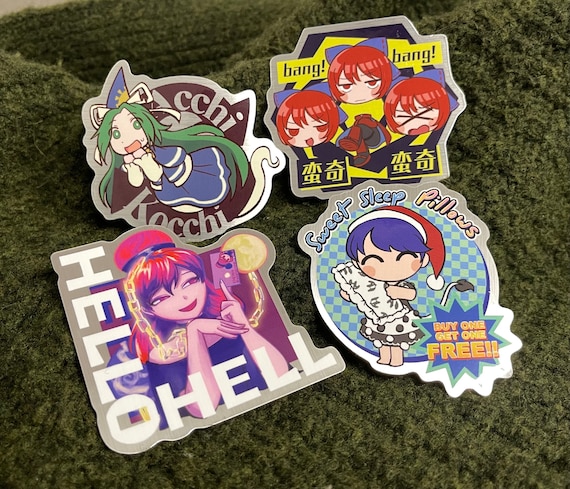 Touhou Akatsuki Records Stickers - Metallic 2.5 in. VOL 2