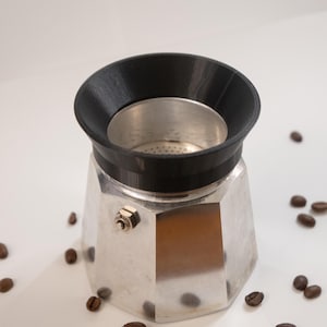 Doseertrechter voor Bialetti-mokapot | Op maat gemaakt voor Moka Express, Venus, Kitty, Musa, inductie