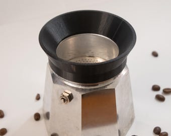 Bialetti Moka Pot Dosiertrichter | Custom Fit für Moka Express, Venus, Kitty, Musa, Induktion