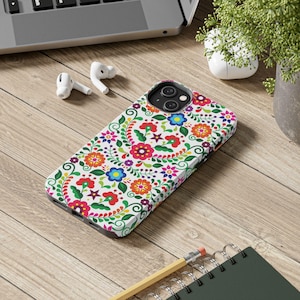 Mexican Floral Tough Phone Cases Latina designs by West Coast Heritage