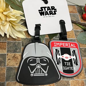 Star Wars Large Luggage Tags Set Of Two