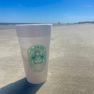 Custom 20oz Foam Cups | Custom Styrofoam Cups | Cups for boat, beach, lake, or party | Foam Cups