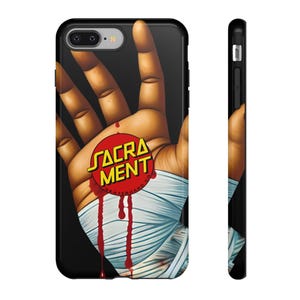 Sacrament Skateboard Co. Stigmata, SR katholische christliche Handyhüllen für iPhone, Galaxy, Pixel