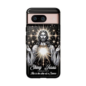 Shiny Jesus, Matthew, Transfiguration, SR Traditional Catholic Christian Bible Verse Phone Cases